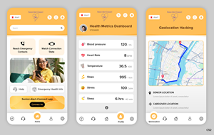 Design Application par pb pour Senior-Alert-Connect | Design : #33706369