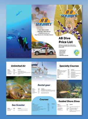 Flyer Design by YourLogoMaster for AB Dive | Design: #33687506