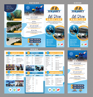 Flyer Design by Stan$oul for AB Dive | Design: #33685755