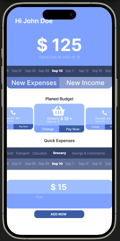 App Design by Tharindu Gomas for this project | Design #33698176
