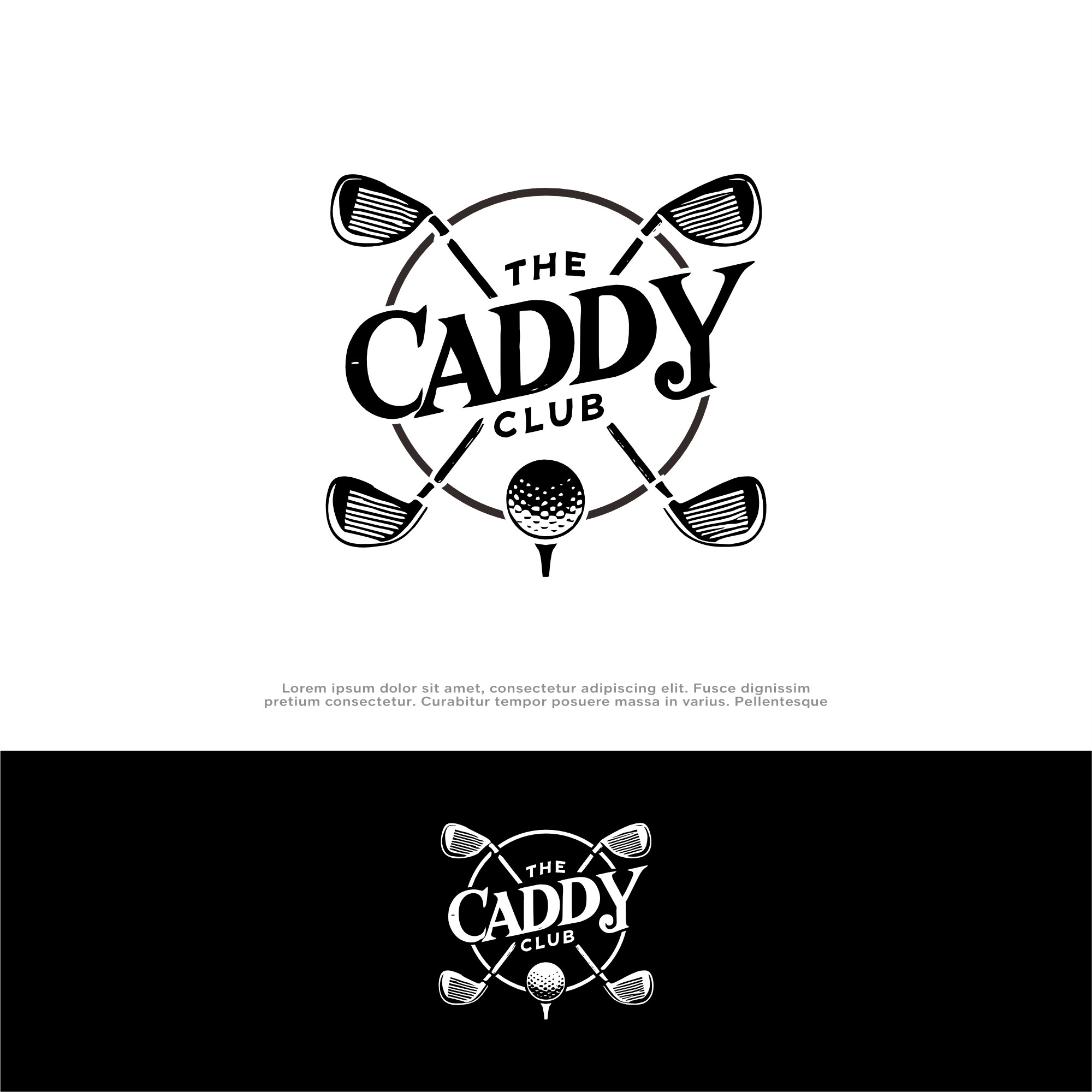 Logo Design by win it for The Caddy Club | Design #33687305