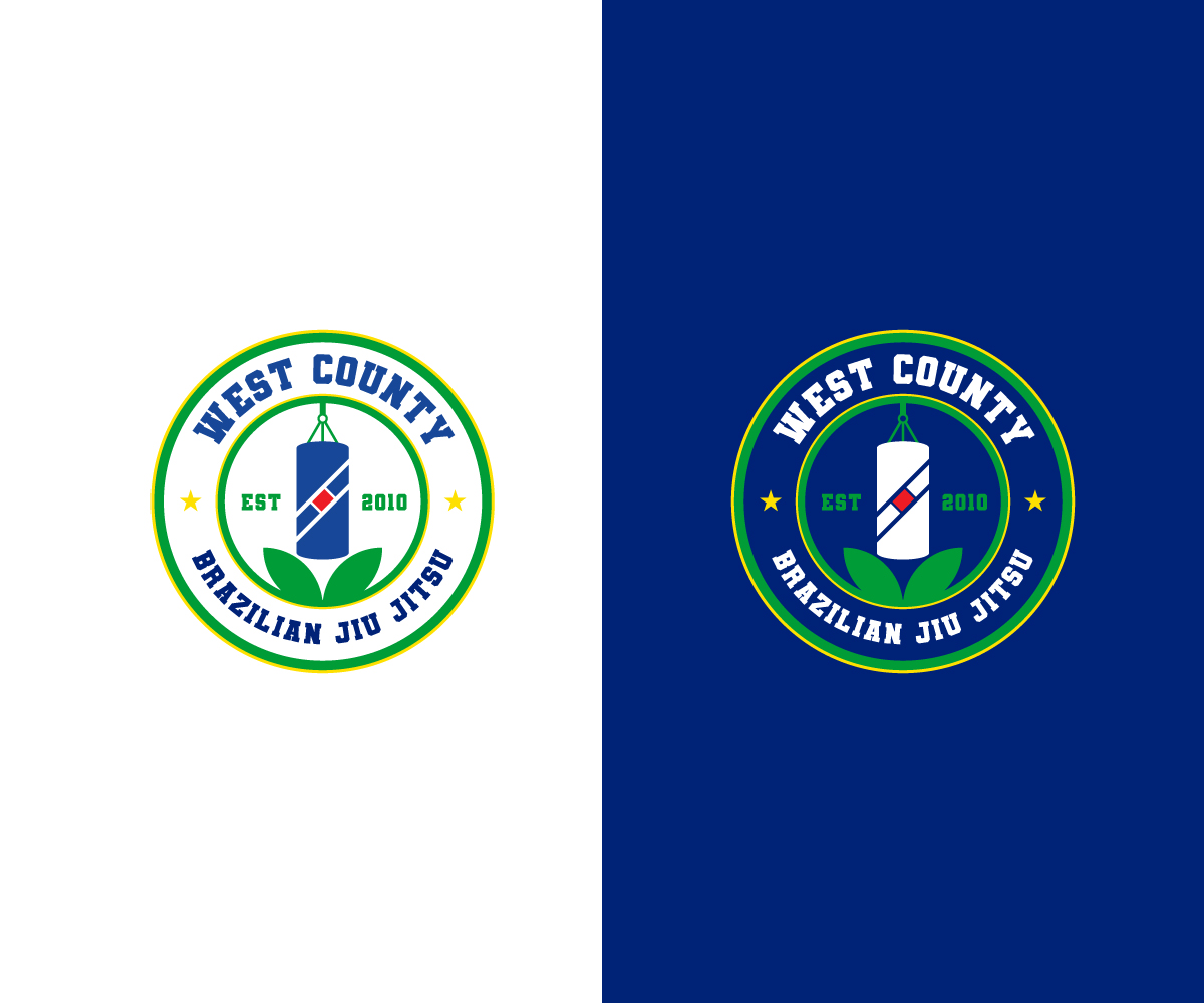 Logo Design by jonkonrad for West County Brazilian Jiu Jitsu LLC | Design #33684776