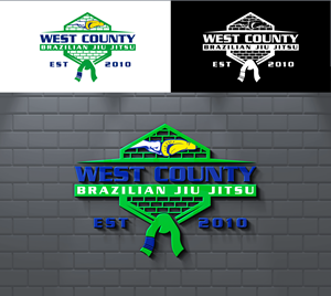 Logo Design by RA-bica for West County Brazilian Jiu Jitsu LLC | Design: #33687232