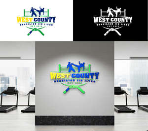 Logo Design by RA-bica for West County Brazilian Jiu Jitsu LLC | Design: #33687233
