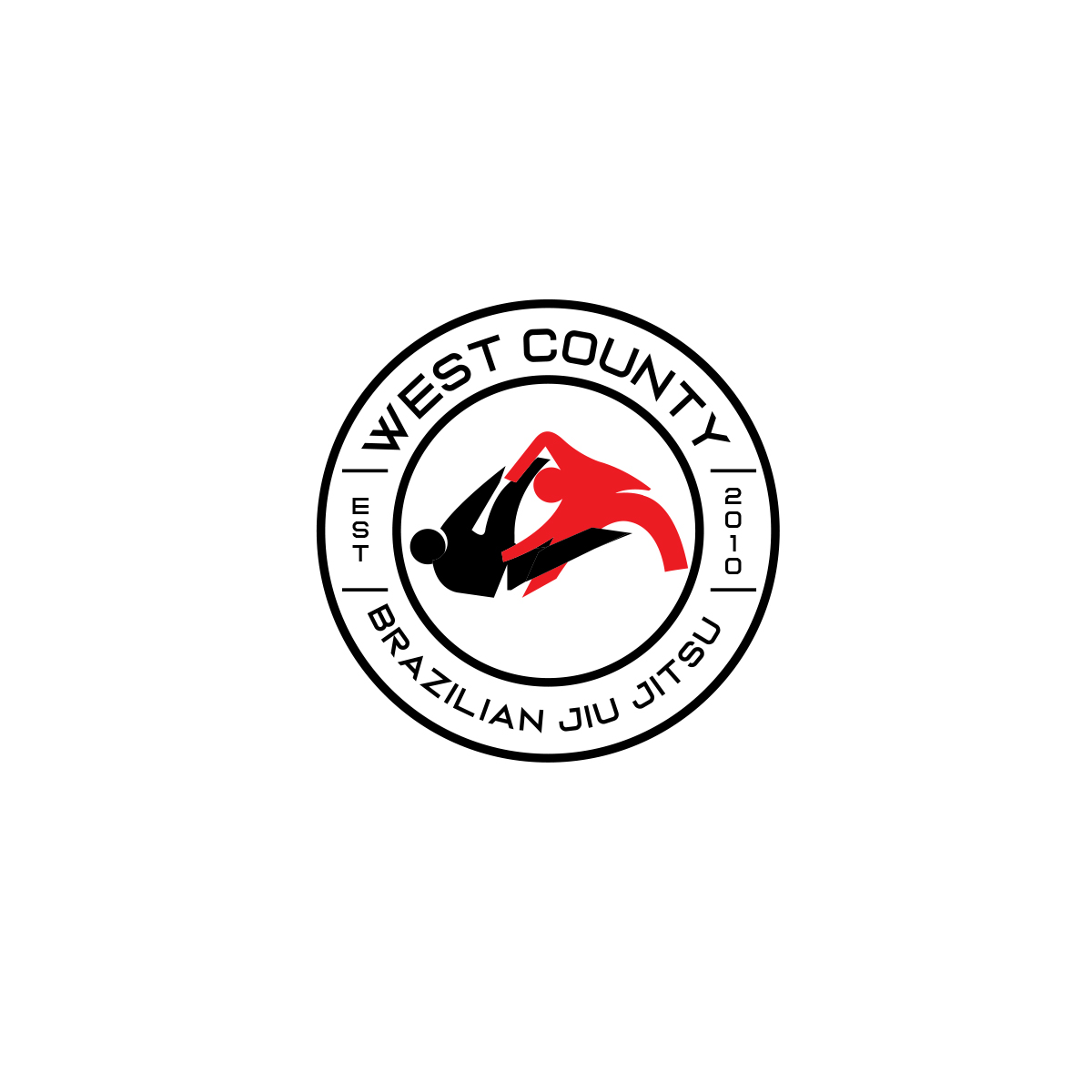 Diseño de Logo por DesignSNW para West County Brazilian Jiu Jitsu LLC | Diseño #33685194