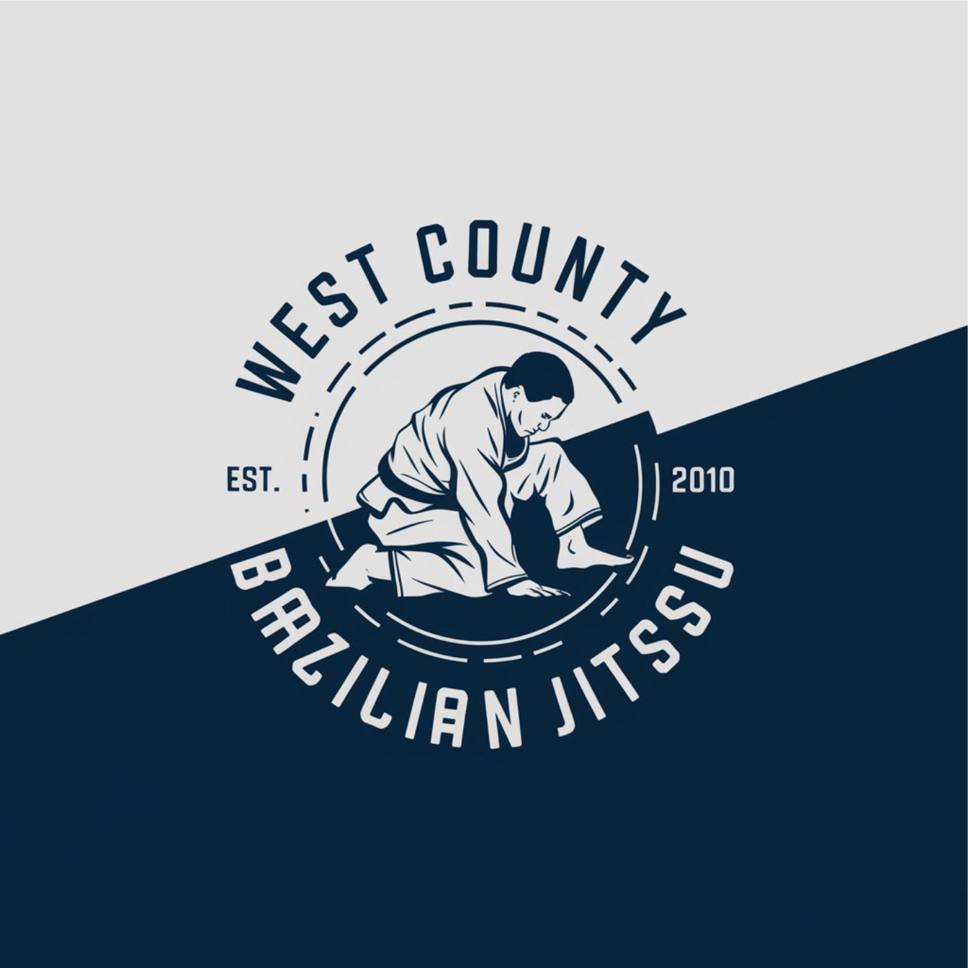Logo Design by LPMG for West County Brazilian Jiu Jitsu LLC | Design #33689725