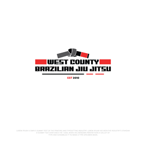 Logo Design by webeezine for West County Brazilian Jiu Jitsu LLC | Design: #33691239
