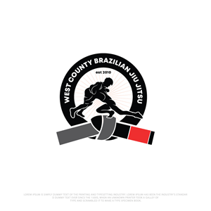 Logo Design by webeezine for West County Brazilian Jiu Jitsu LLC | Design: #33691240