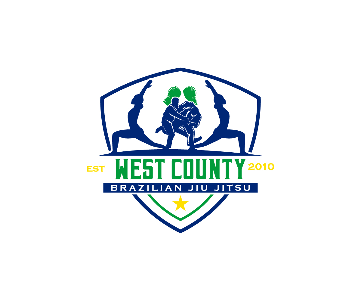Logo Design by Ansh Design for West County Brazilian Jiu Jitsu LLC | Design #33688282