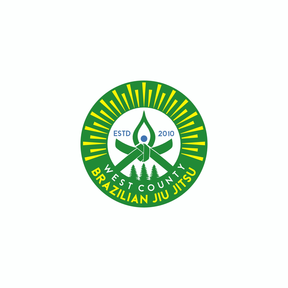 Diseño de Logo por Ashani Bhattacharya para West County Brazilian Jiu Jitsu LLC | Diseño #33688798