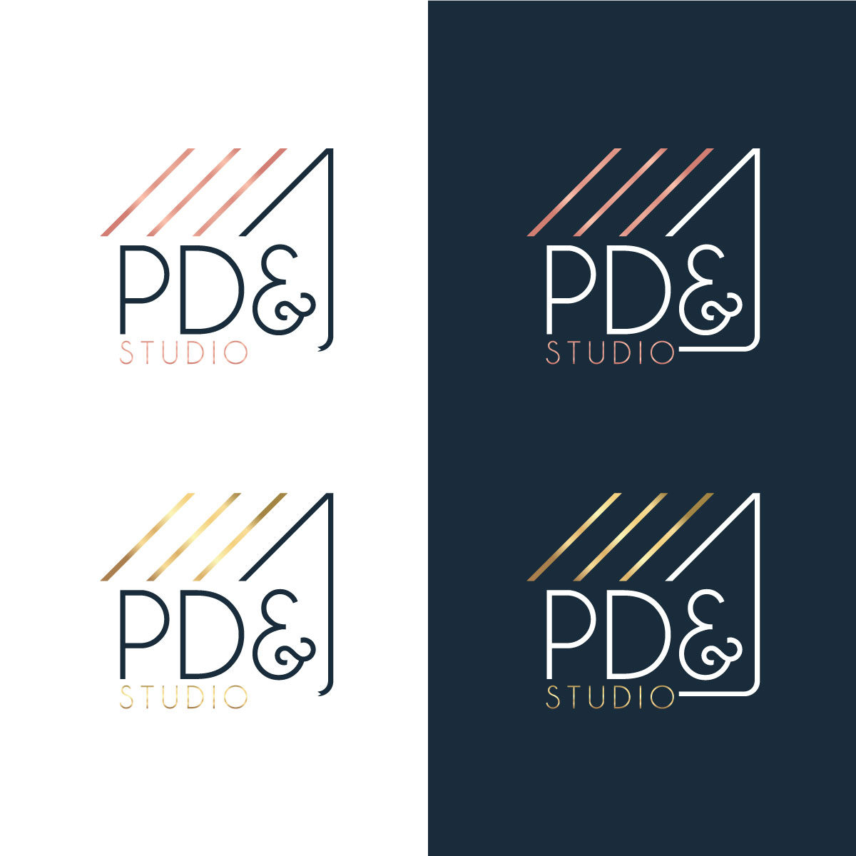 Logo Design by chris Ray for PD&J DESIGN | Design #33828974