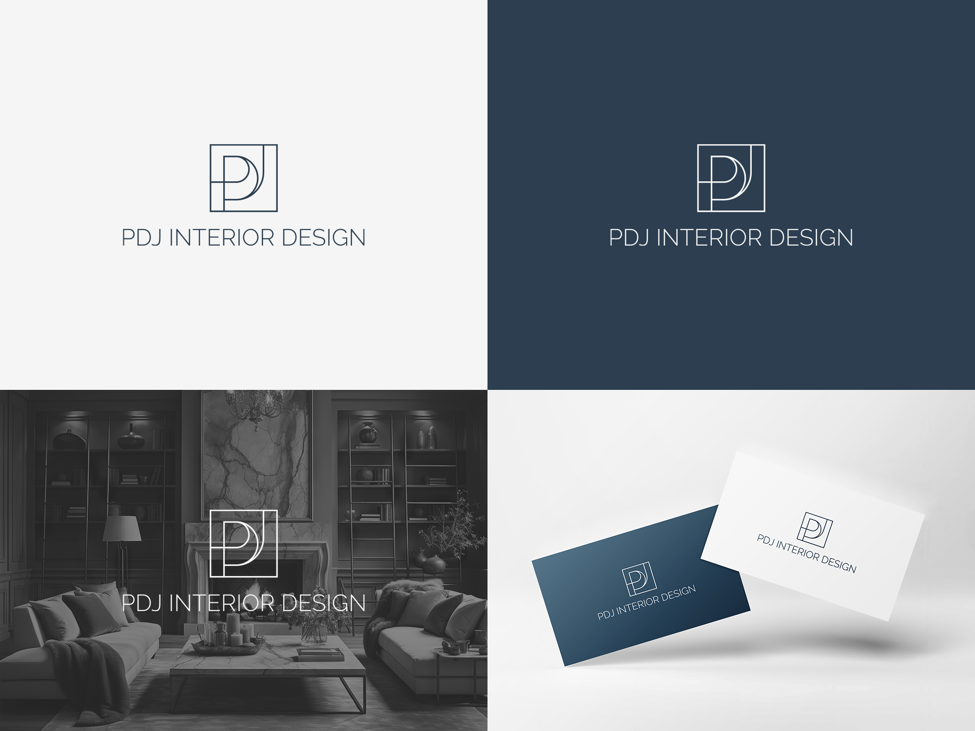 Logo Design by COLOUR CREATIVE for PD&J DESIGN | Design #33721803