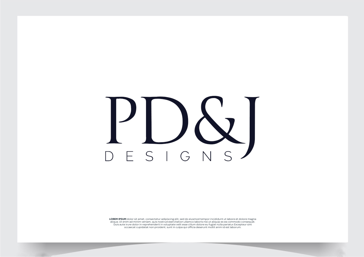 Design de Logo par Rahmina pour PD&J DESIGN | Design #33685402