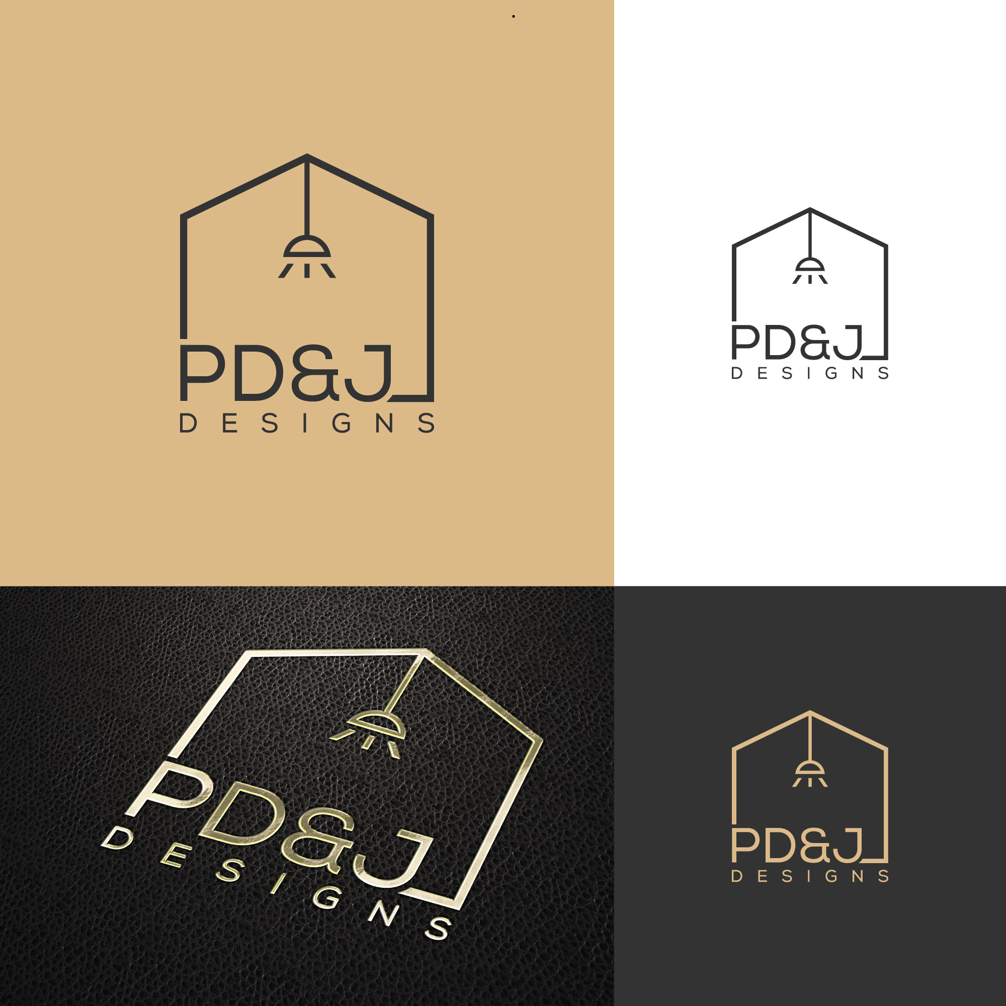 Logo Design by A K A S H for PD&J DESIGN | Design #33689228