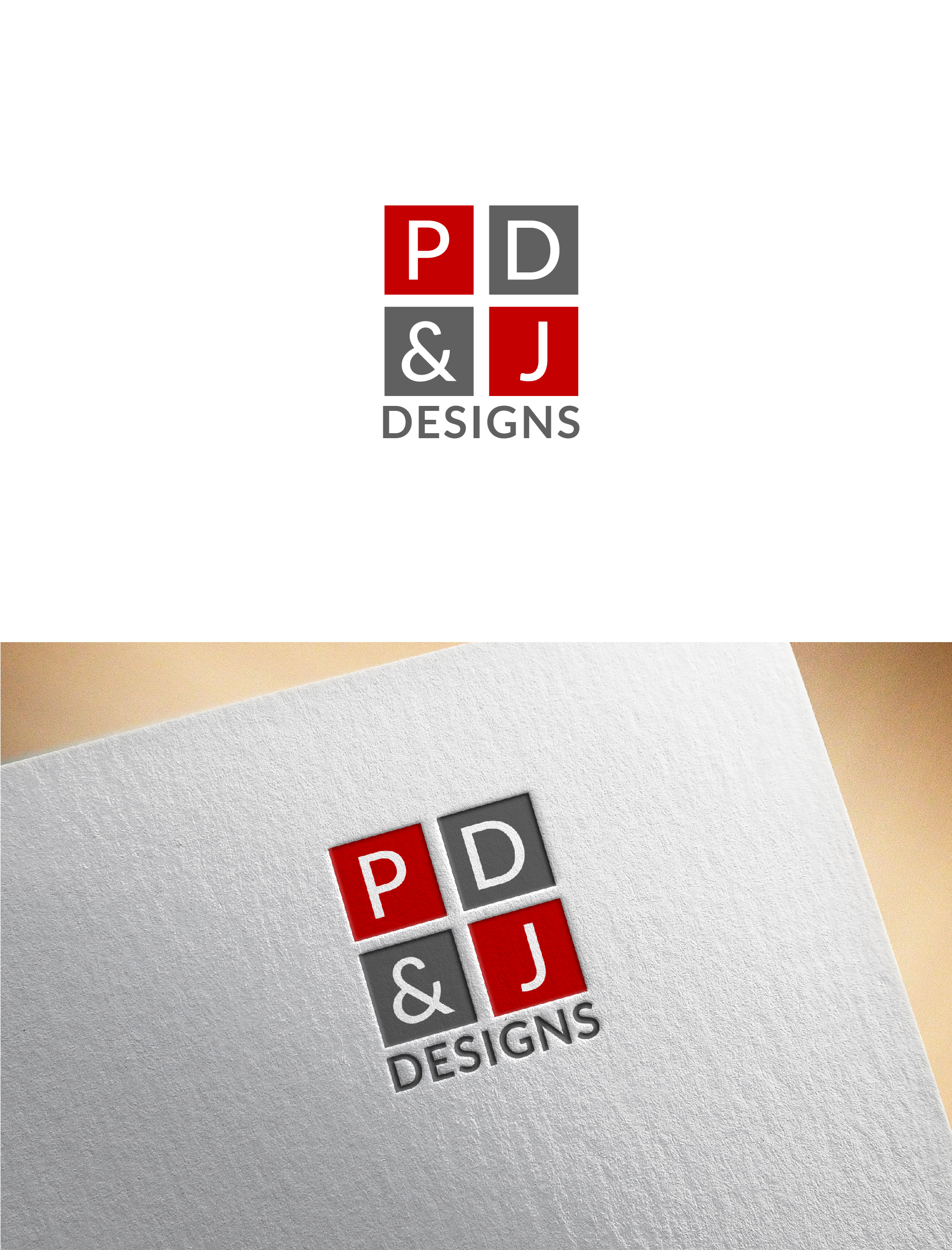 Logo Design by Alamin7230 for PD&J DESIGN | Design #33696938