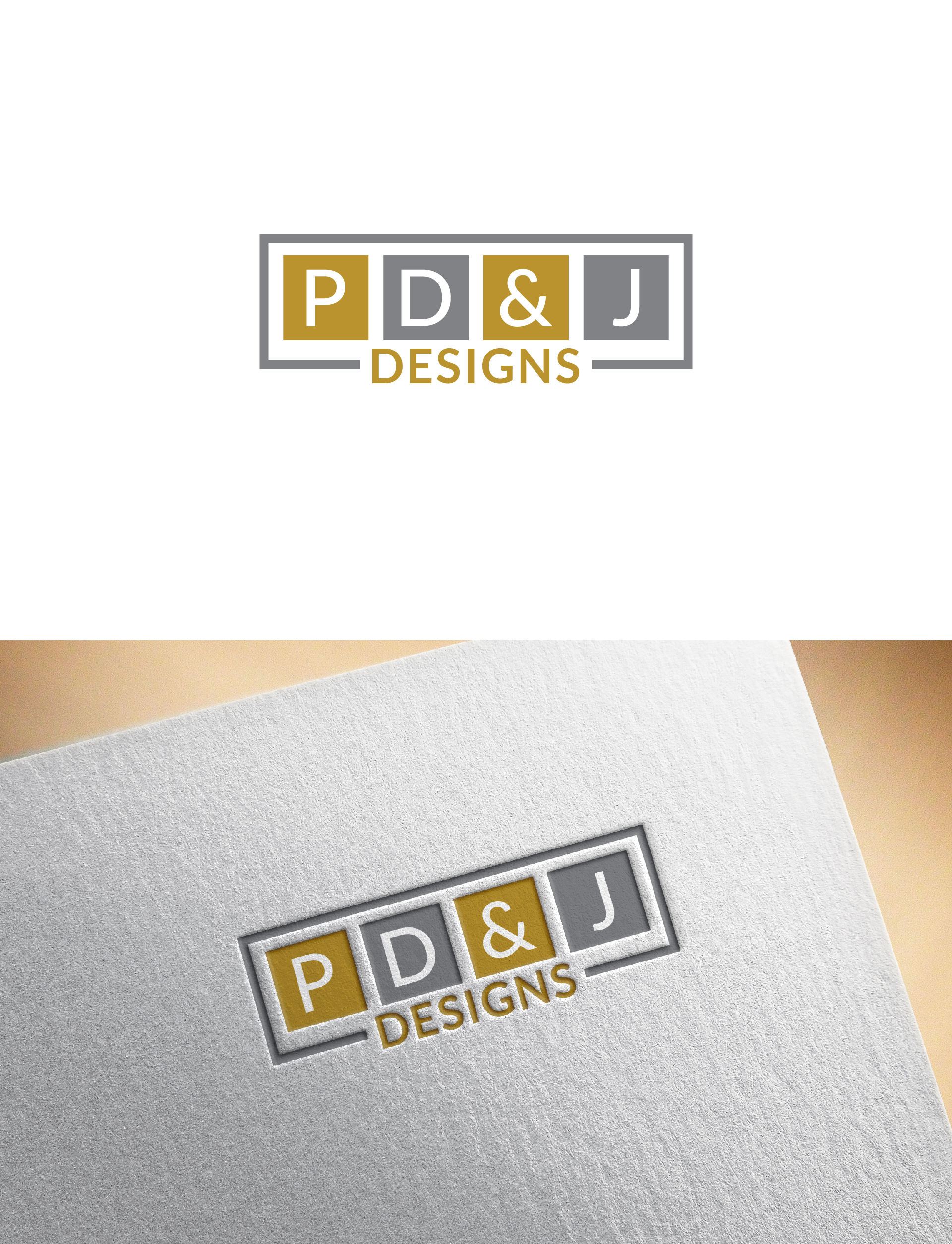 Logo Design by Alamin7230 for PD&J DESIGN | Design #33696939