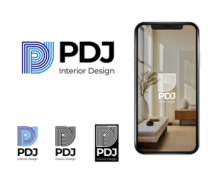 Logo Design by NX GRPHX for PD&J DESIGN | Design: #33734312