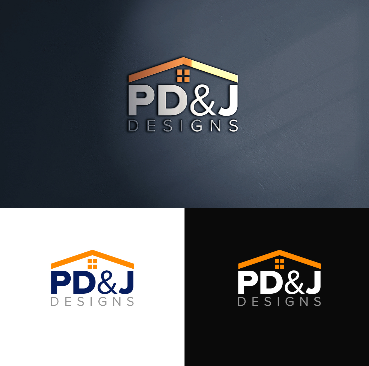 Logo Design by BehindSymbols for PD&J DESIGN | Design #33712217