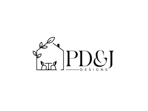 Logo Design by Owltive for PD&J DESIGN | Design: #33685710