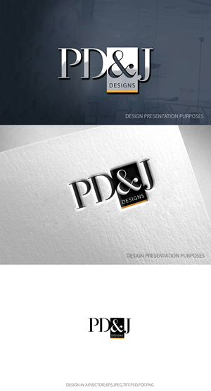 Logo Design by zebronicgraphic for PD&J DESIGN | Design: #33688249