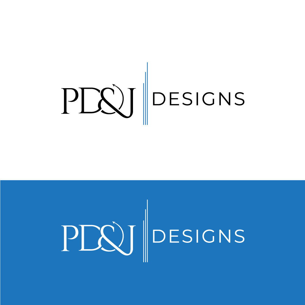 Logo Design by Maria's Creation for PD&J DESIGN | Design #33686791