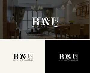 Logo Design by step forward 2 for PD&J DESIGN | Design: #33686781