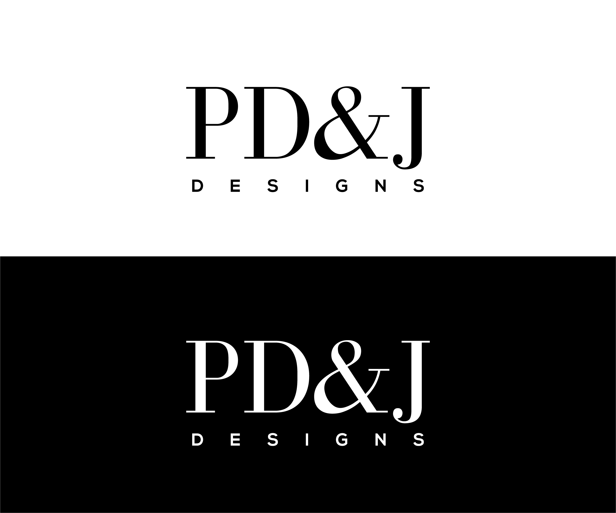 Logo Design by AlphabetZero.co.uk for PD&J DESIGN | Design #33691995