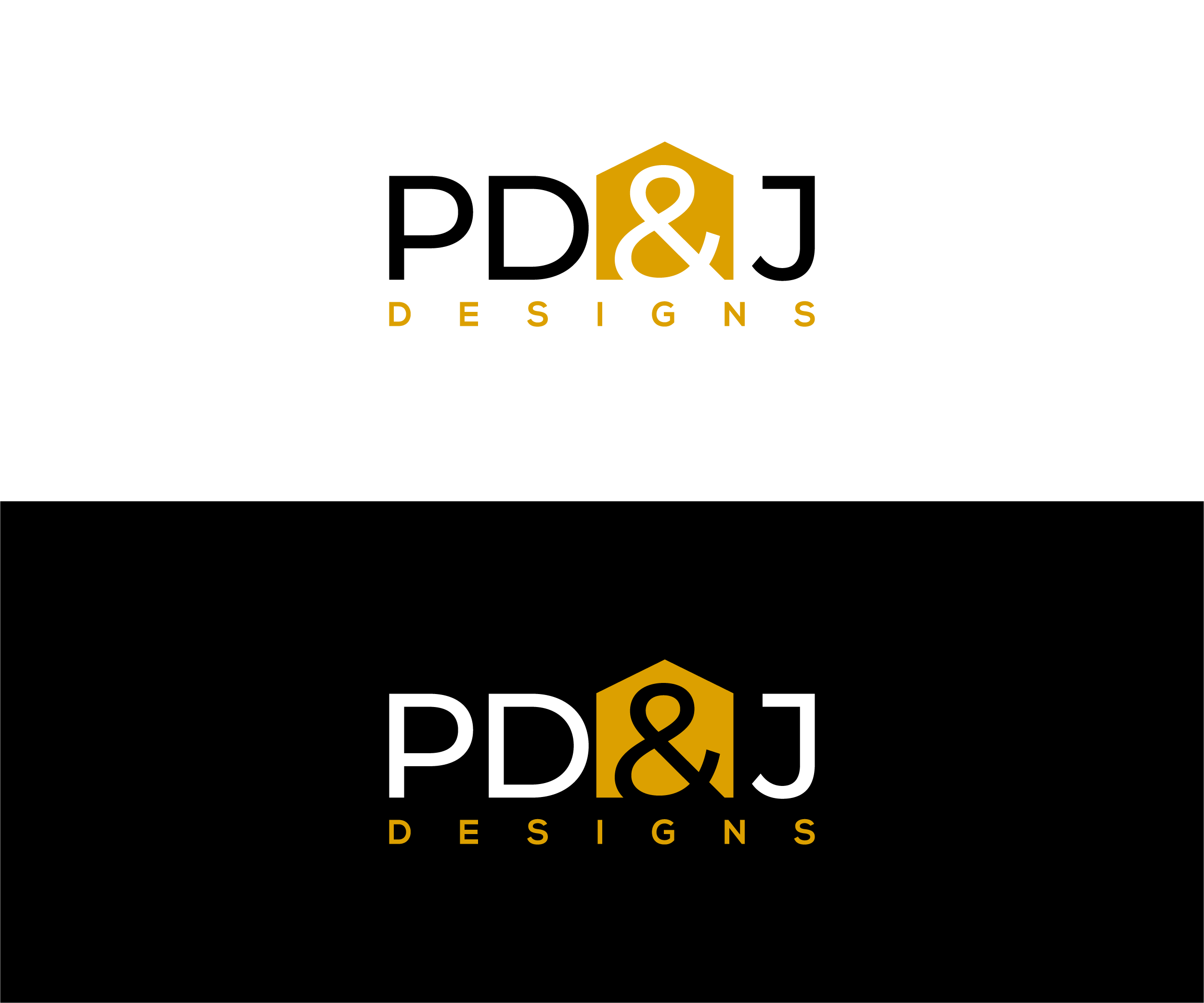 Logo Design by AlphabetZero.co.uk for PD&J DESIGN | Design #33691996