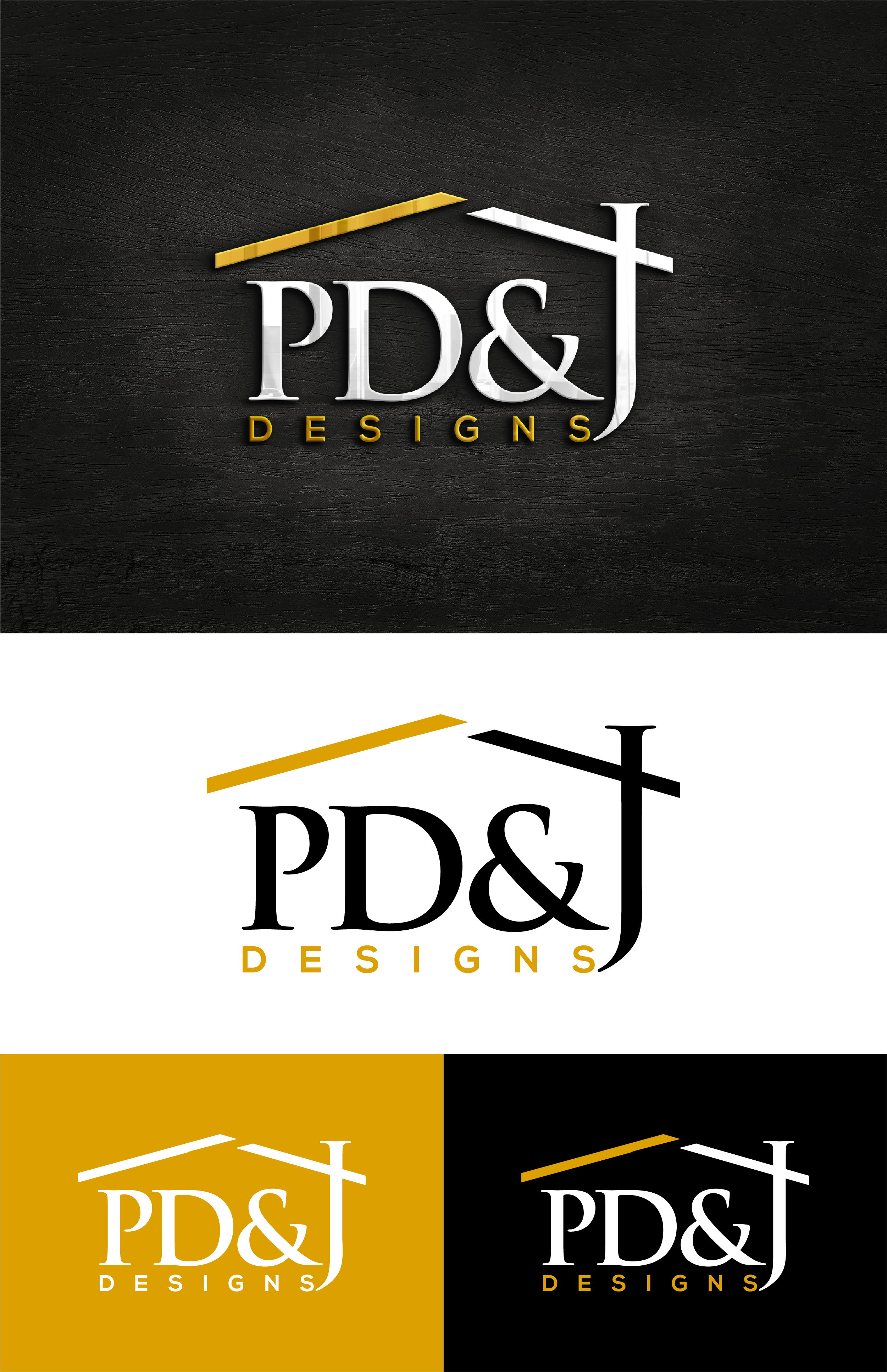 Design de Logo par AlphabetZero.com pour PD&J DESIGN | Design #33692002
