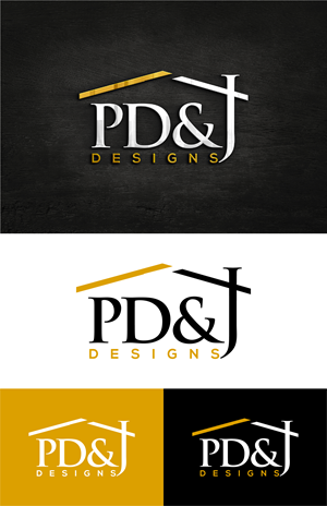 Logo Design by AlphabetZero.co.uk for PD&J DESIGN | Design: #33692002