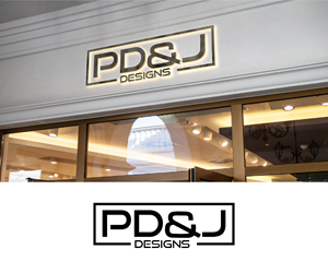 Logo Design by AlphabetZero.co.uk for PD&J DESIGN | Design: #33693870