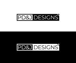Logo Design by AlphabetZero.co.uk for PD&J DESIGN | Design: #33738650