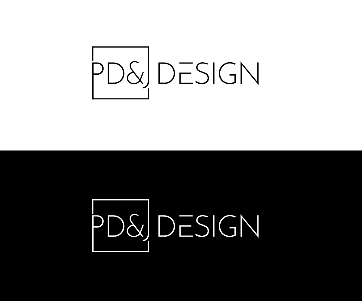 Logo Design by AlphabetZero.co.uk for PD&J DESIGN | Design #33738701