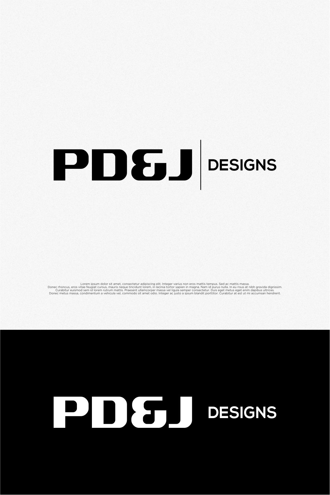 Logo Design by shiroRo for PD&J DESIGN | Design #33732588