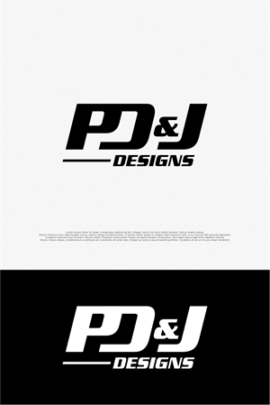 Logo Design by shiroRo for PD&J DESIGN | Design: #33732593