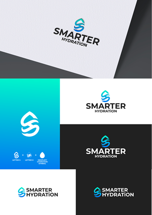 Logo Design by Zaid Al Faqih for Smarter Hydration | Design: #33700197