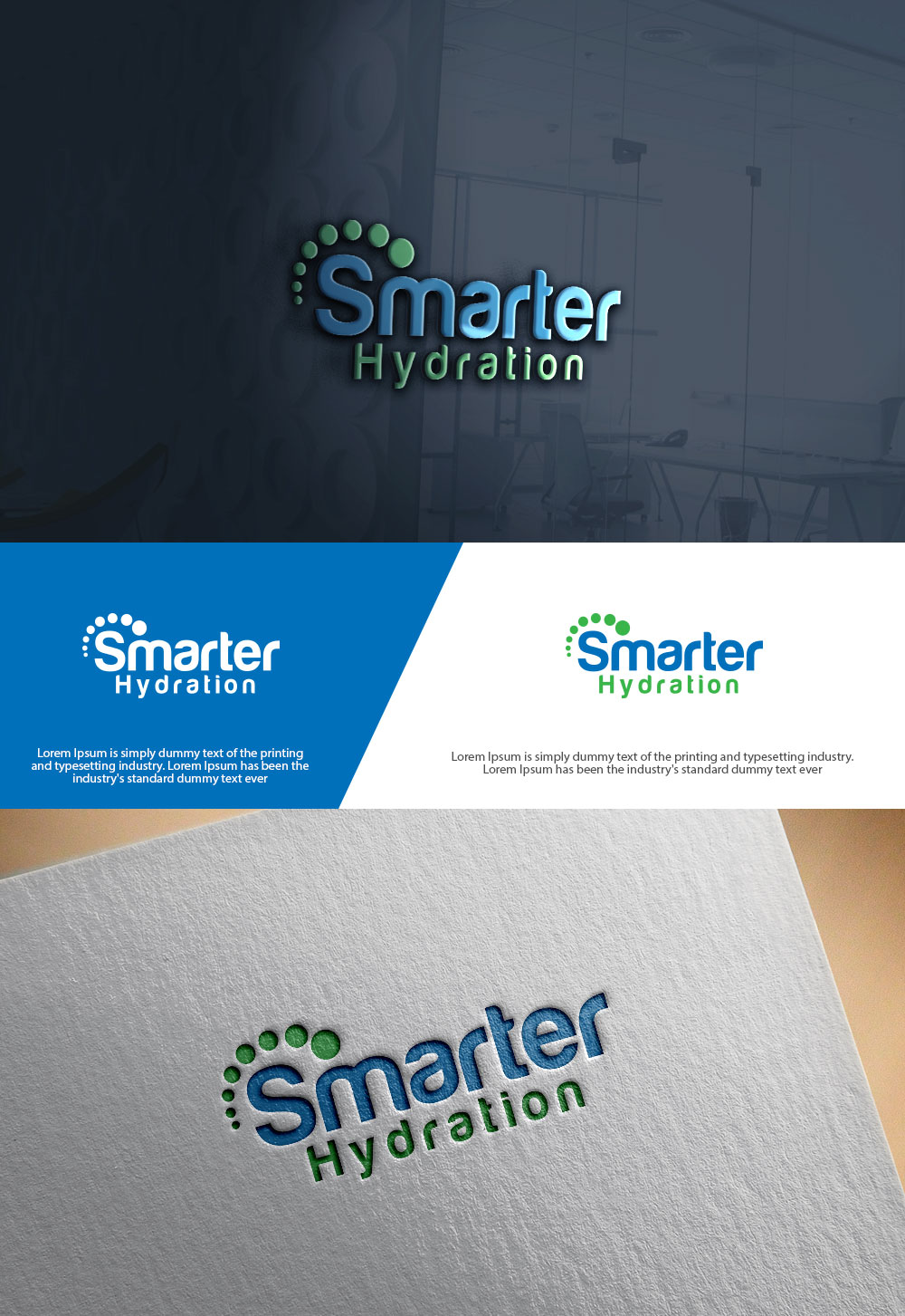 Logo Design by sulemani  creation for Smarter Hydration | Design #33685249