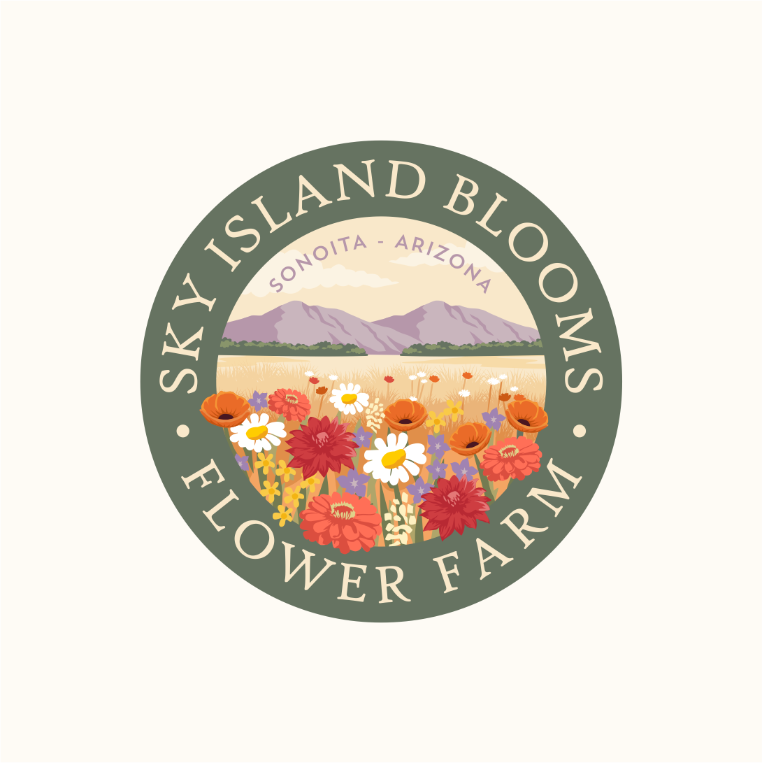 Logo Design by design.picnic for Sky Island Blooms | Design #33709171