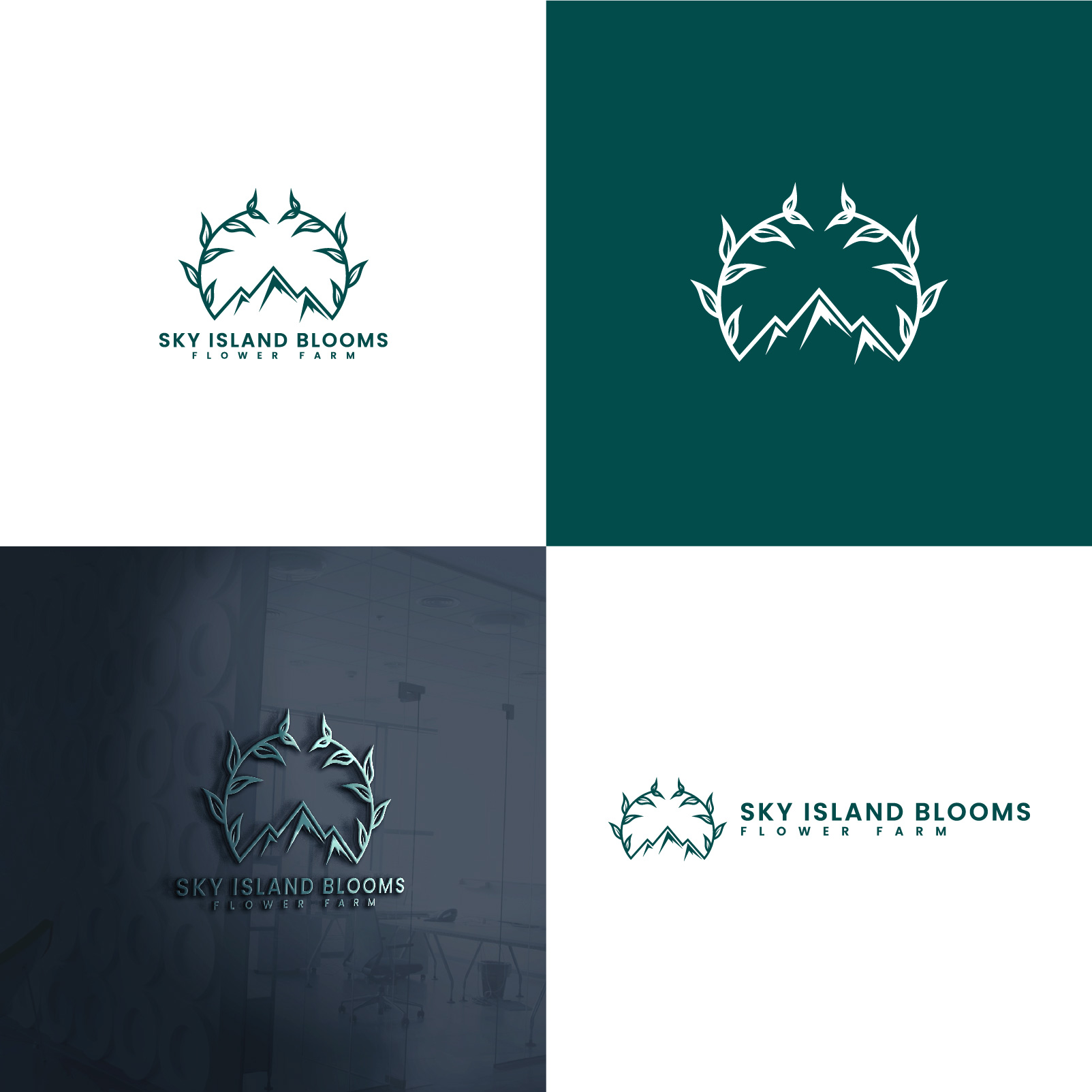 Logo Design by Brandhero for Sky Island Blooms | Design #33778365