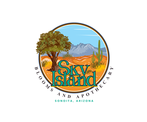 Logo Design by Paint-Tools for Sky Island Blooms | Design: #33695917