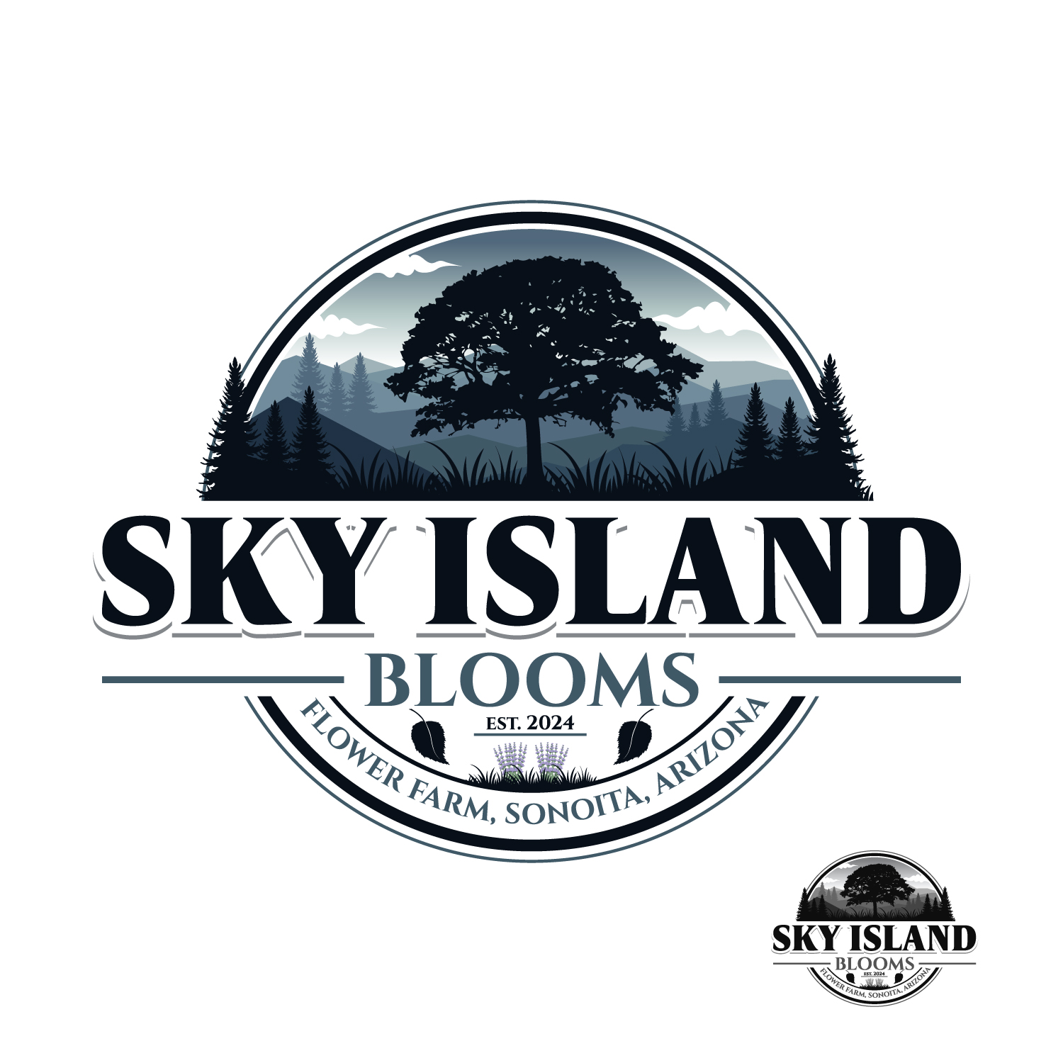 Logo-Design von Suvendu.S für Sky Island Blooms | Design #33726471