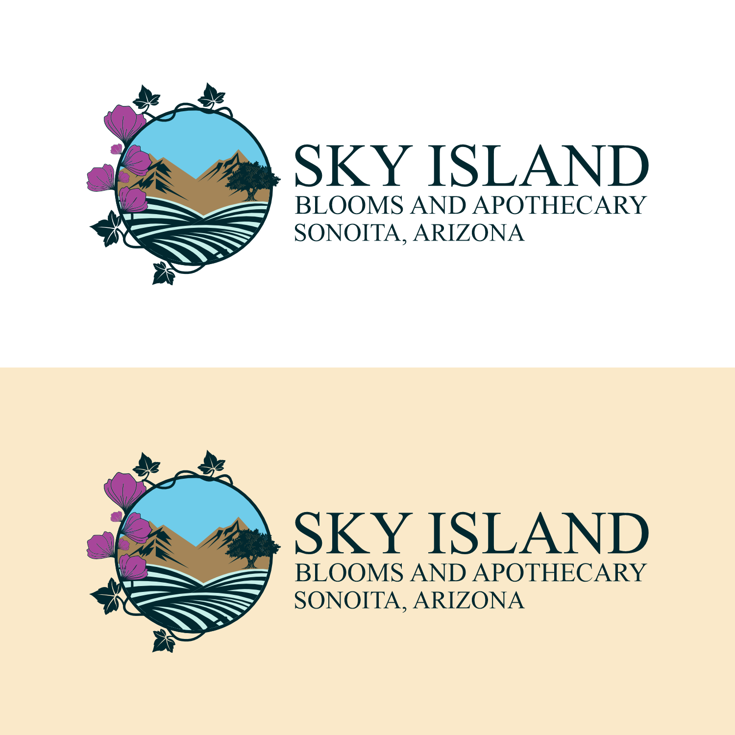 Logo Design by cah awu for Sky Island Blooms | Design #33692348