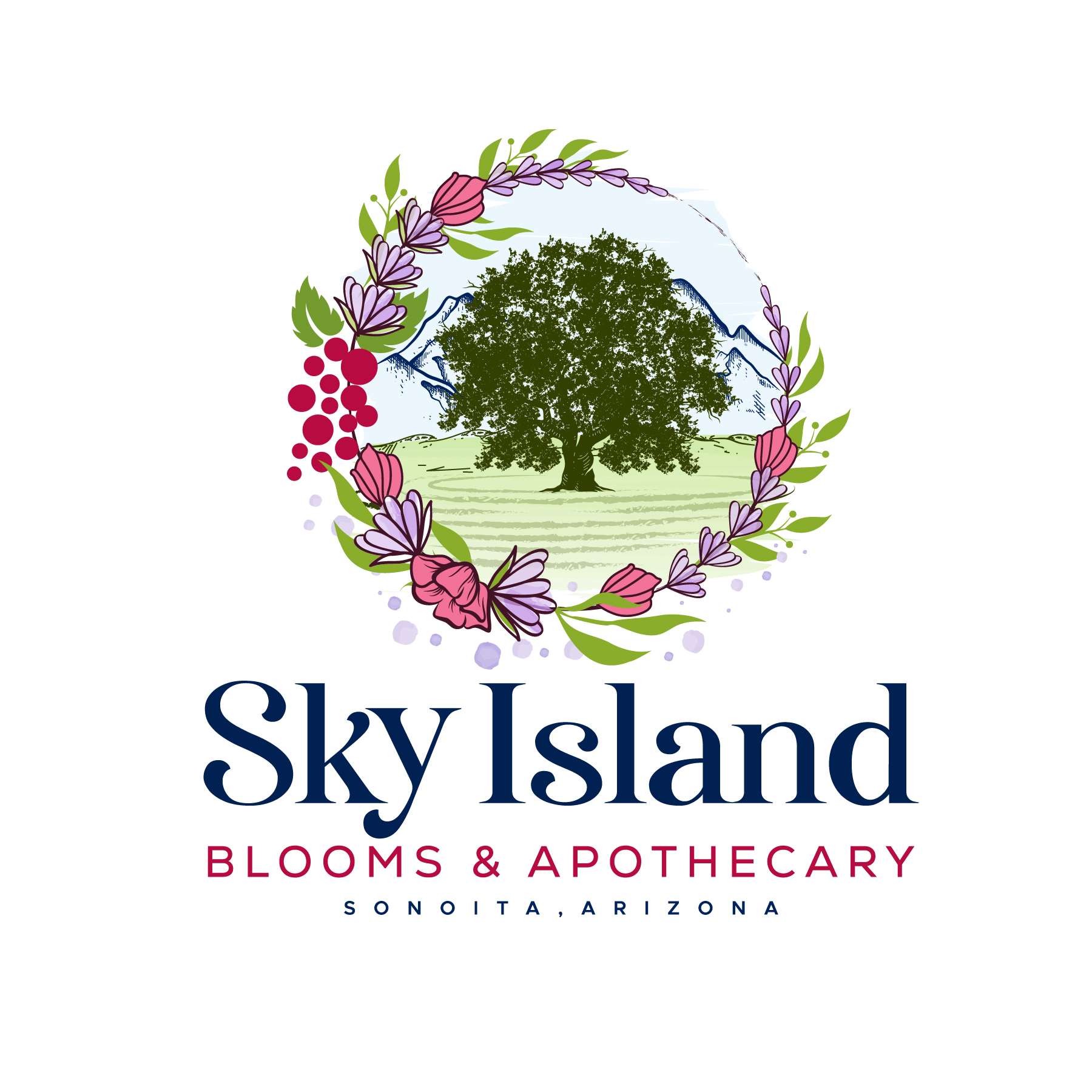 Logo Design by debdesign for Sky Island Blooms | Design #33695786