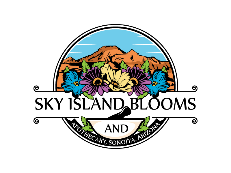 Logo Design by Dream Logo Design for Sky Island Blooms | Design #33697556