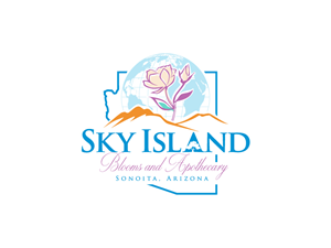 Logo Design by Dream Logo Design for Sky Island Blooms | Design: #33697559