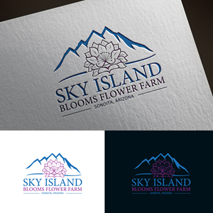 Logo Design by sankar999 for Sky Island Blooms | Design: #33695762