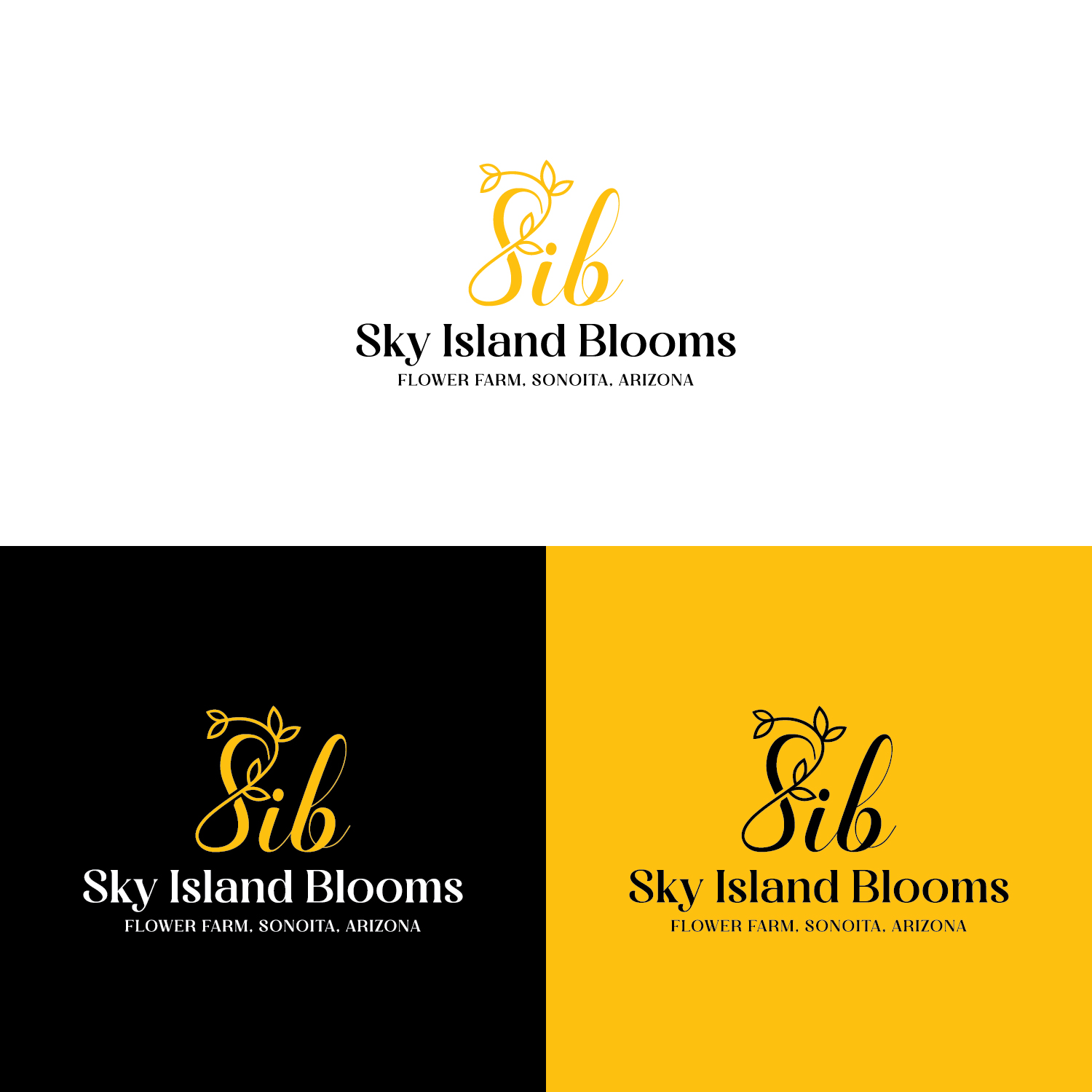 Logo Design by Maxo-Biz for Sky Island Blooms | Design #33706239