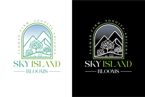 Logo Design by #hashtag_DEsigN for Sky Island Blooms | Design: #33696514