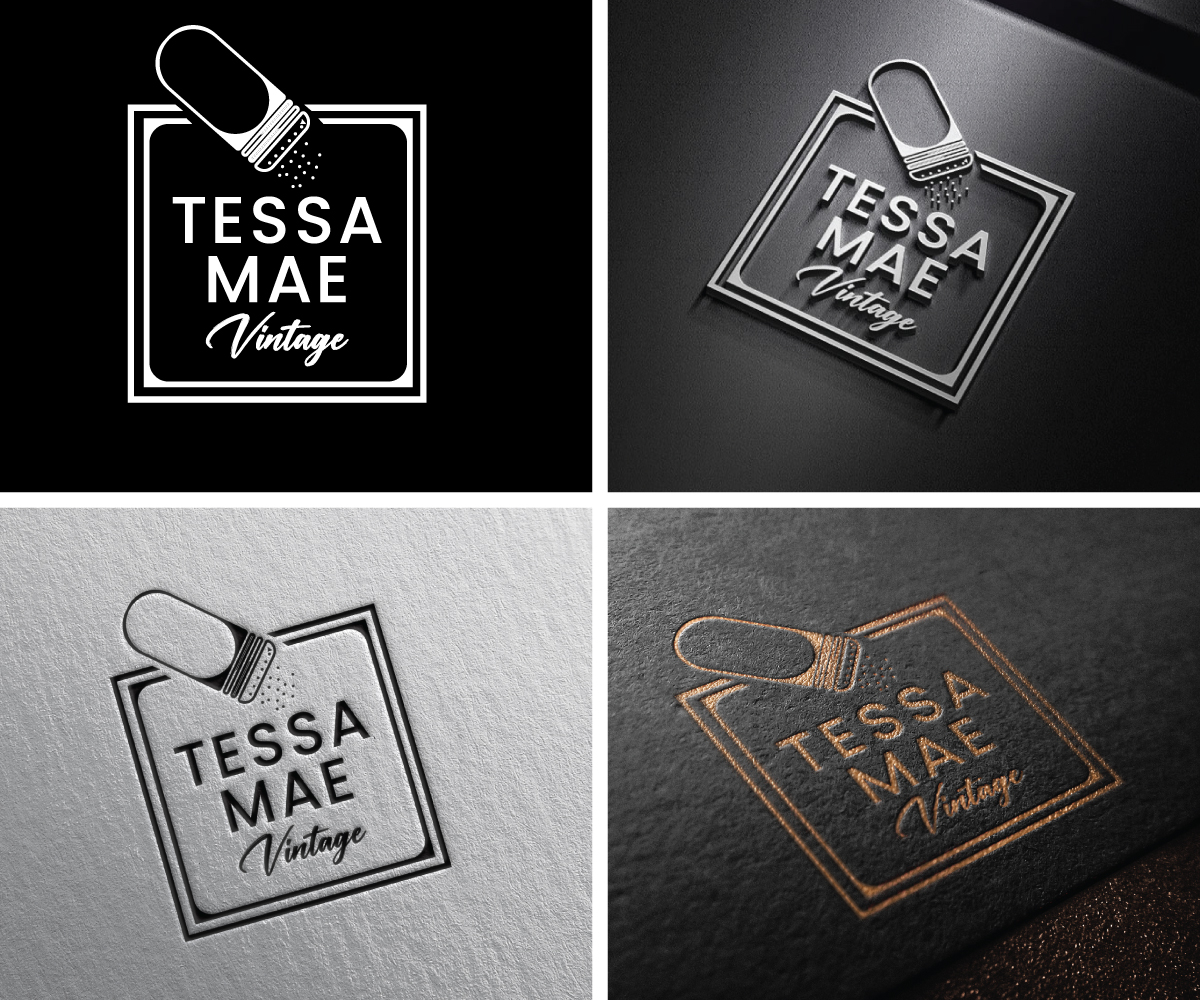 Logo Design by Adi Graphics for Tessa Mae Vintage | Design #33695585