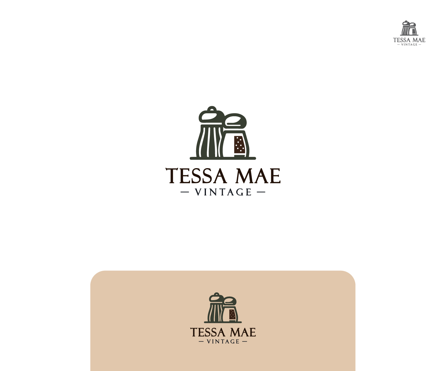 Logo Design by NexusDezign for Tessa Mae Vintage | Design #33725039